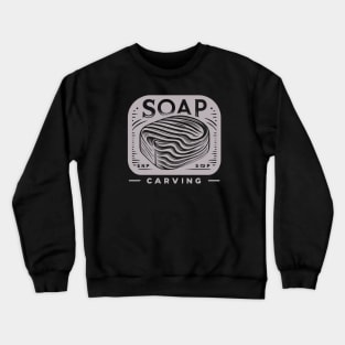 Soap Carving Crewneck Sweatshirt